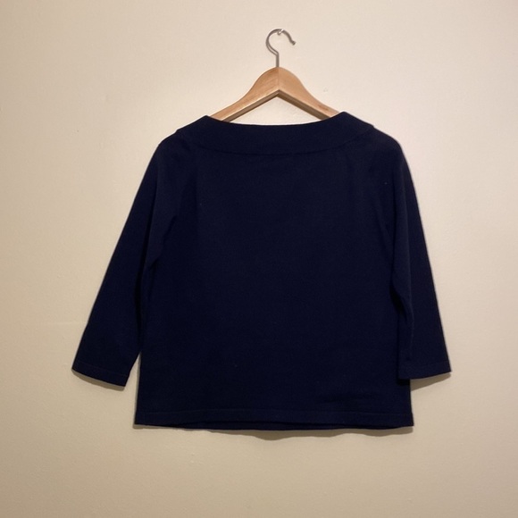 Spick & Span navy sweater. - Picture 2 of 8